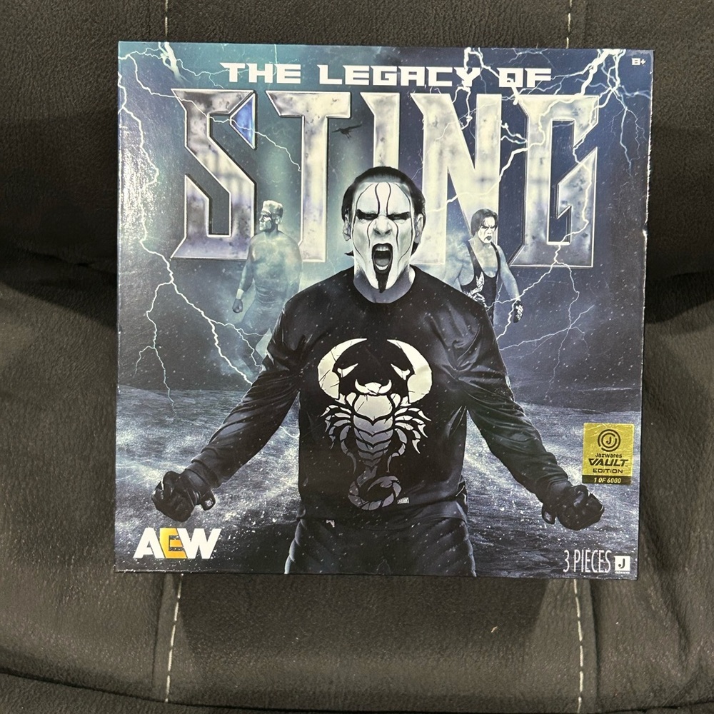 💚2 FOR 25 LISTING SALE💚 AEW: The legacy of Sting - BOX ONLY